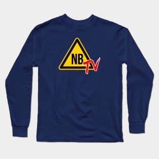 Nerdy Blurb TV logo Long Sleeve T-Shirt